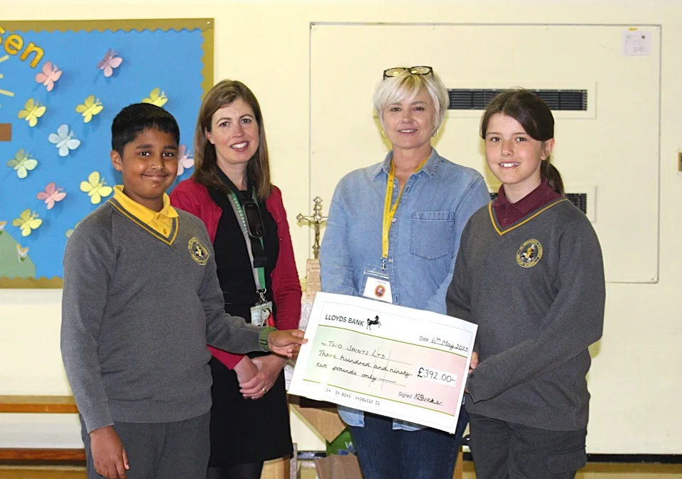 Happy headlines from Two Saints (May)